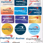 Capital One Logo transparent background symbol tham