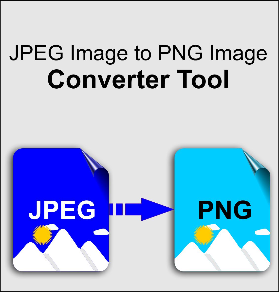 JPEG To PNG Converter tool