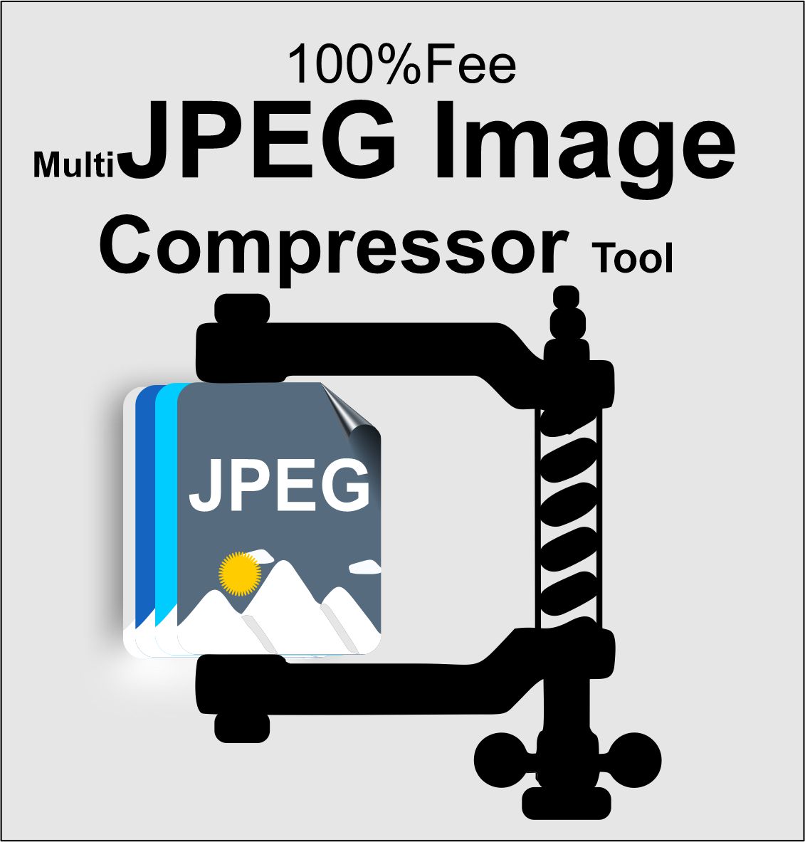 JPEG compressor on line tool