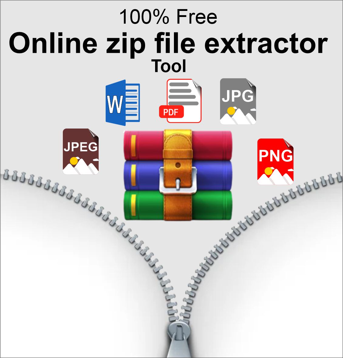 Online zip file extractor tool