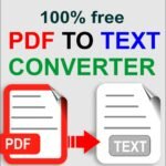 PDF To Convert Text online tool