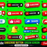YouTube Subscribe Button Animated