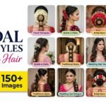 68+ beautiful Gajra Ideas with Real Flowers Bun Hairstyle Images