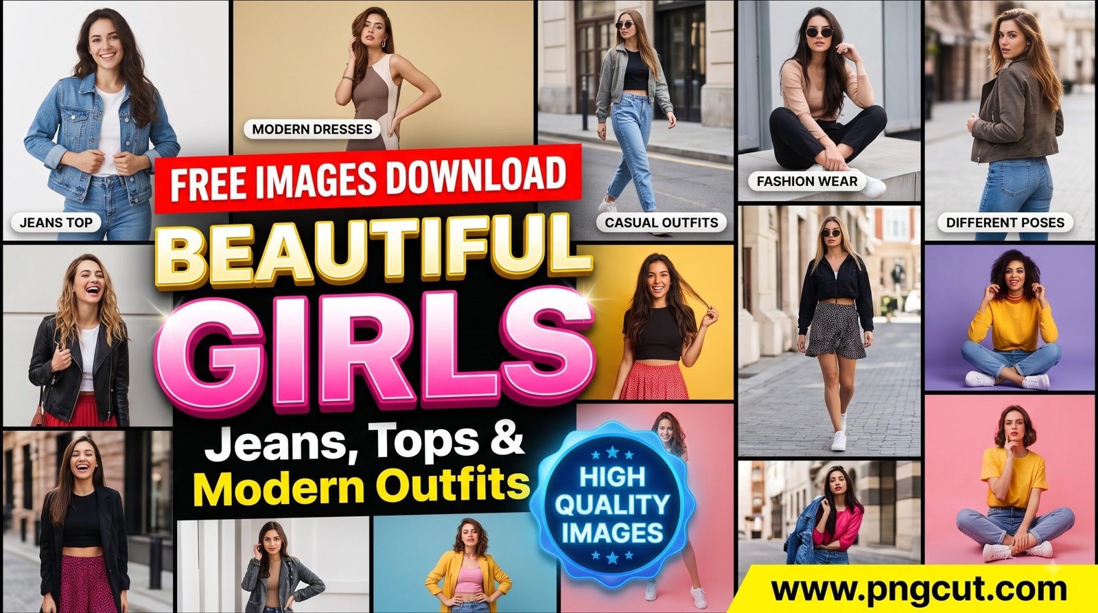 Fashion image gallery Beautiful Girls Jeans Top Modern Outfits Thumbnail scaled