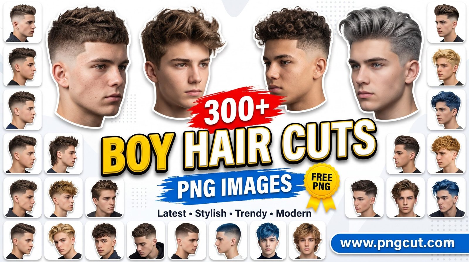 Free download png image mlatest 300+ Hair cuts for boys