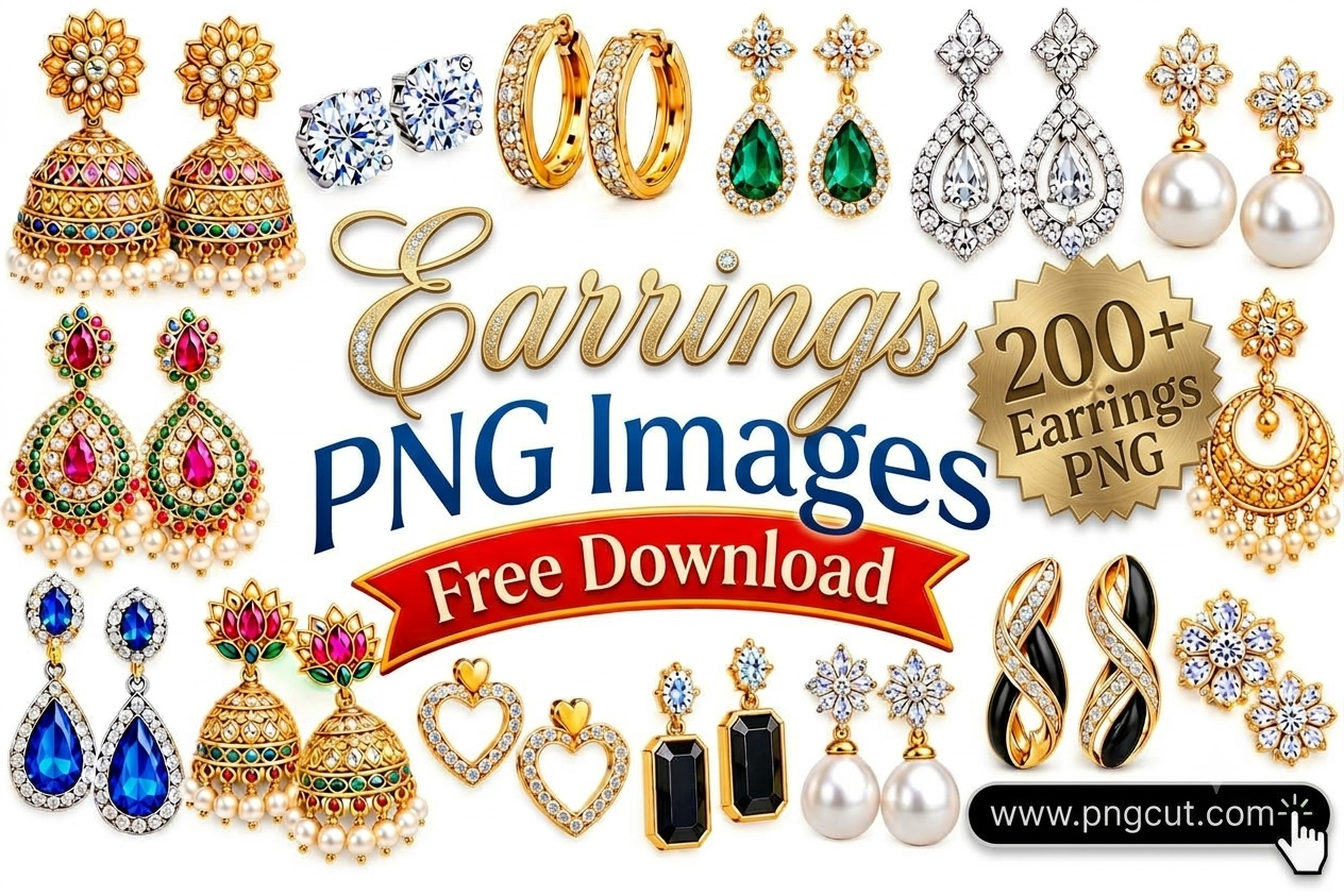 gold free download image Pearl_Jhumka_Earri